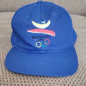 Barcelona '92 Olympic Blue Embroidered Cap